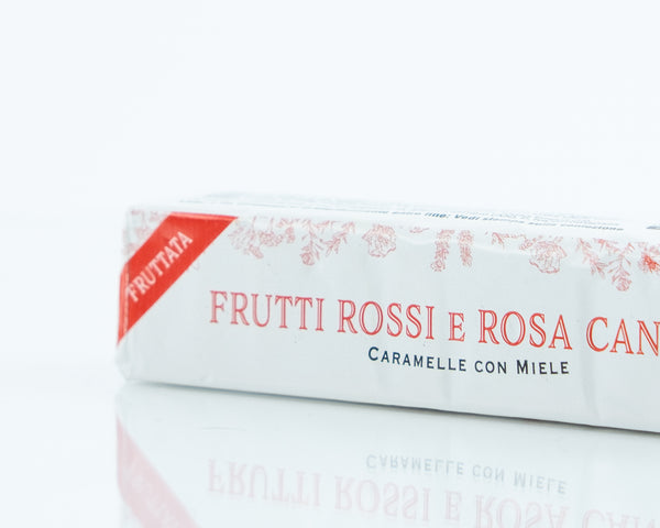 Caramelle al miele ai frutti rossi e rosa canina senza zuccheri Luca Bianchi