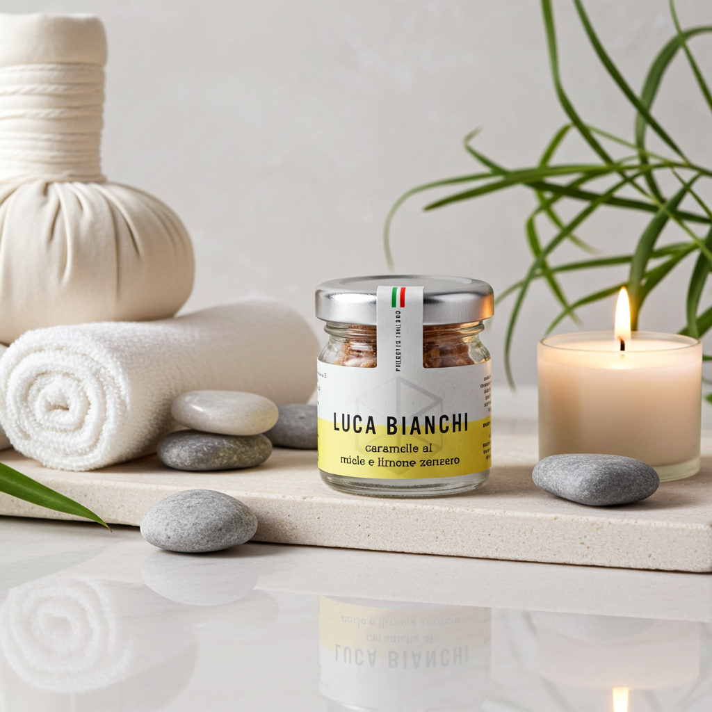 
                  
                    Caramelle al miele limone zenzero Luca Bianchi
                  
                