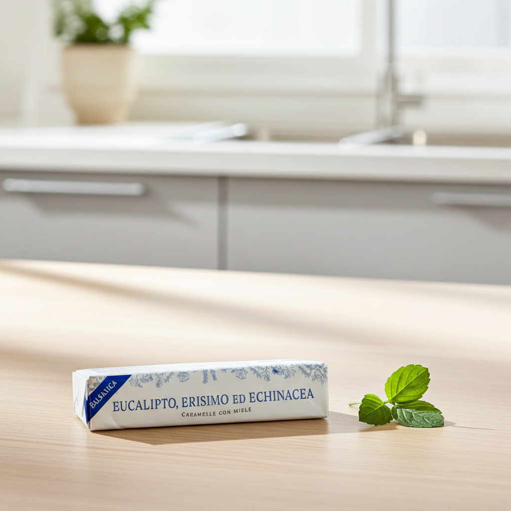 
                  
                    Caramelle balsamiche al miele senza zucchero
                  
                