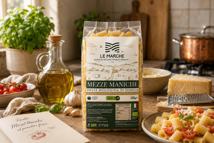 Mezze Maniche - Pasta Biologica Artigianale Luca Bianchi