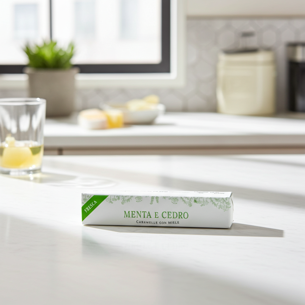 
                  
                    Caramelle al miele menta e cedro
                  
                