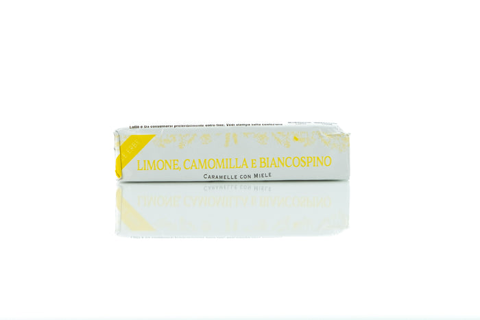Caramelle al miele limone melissa e biancospino senza zuccheri - vista alternativa