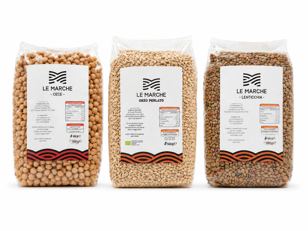 Box Legumi e Cereali Biologici — La Terra che Riposa