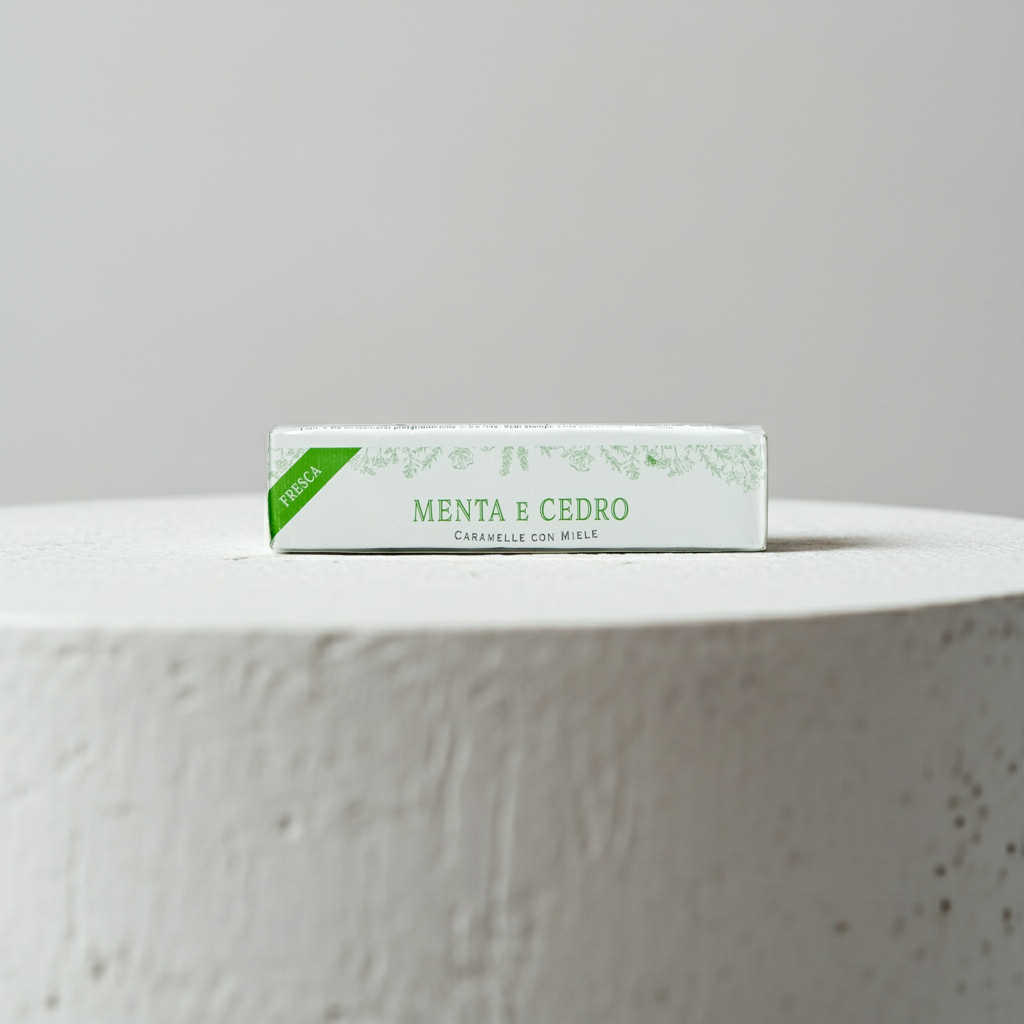 
                  
                    Caramelle al miele menta e cedro
                  
                