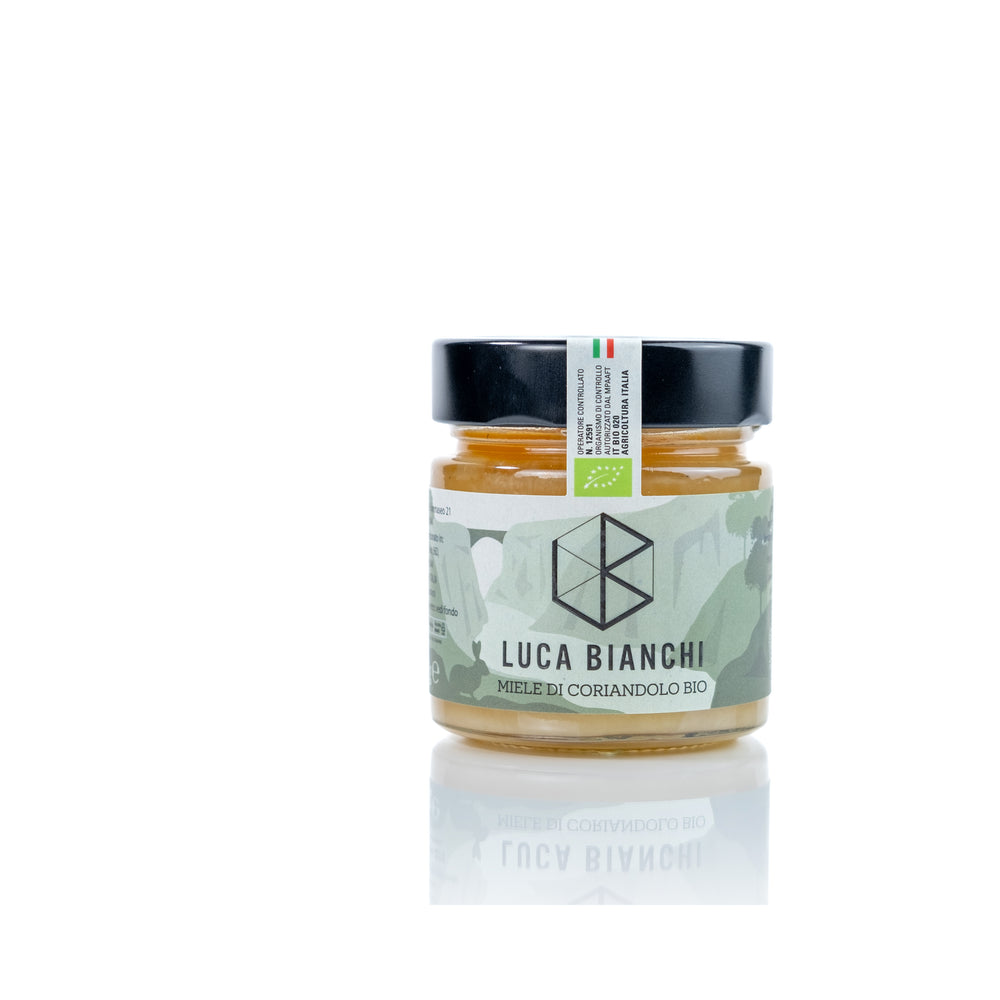 Miele di coriandolo biologico