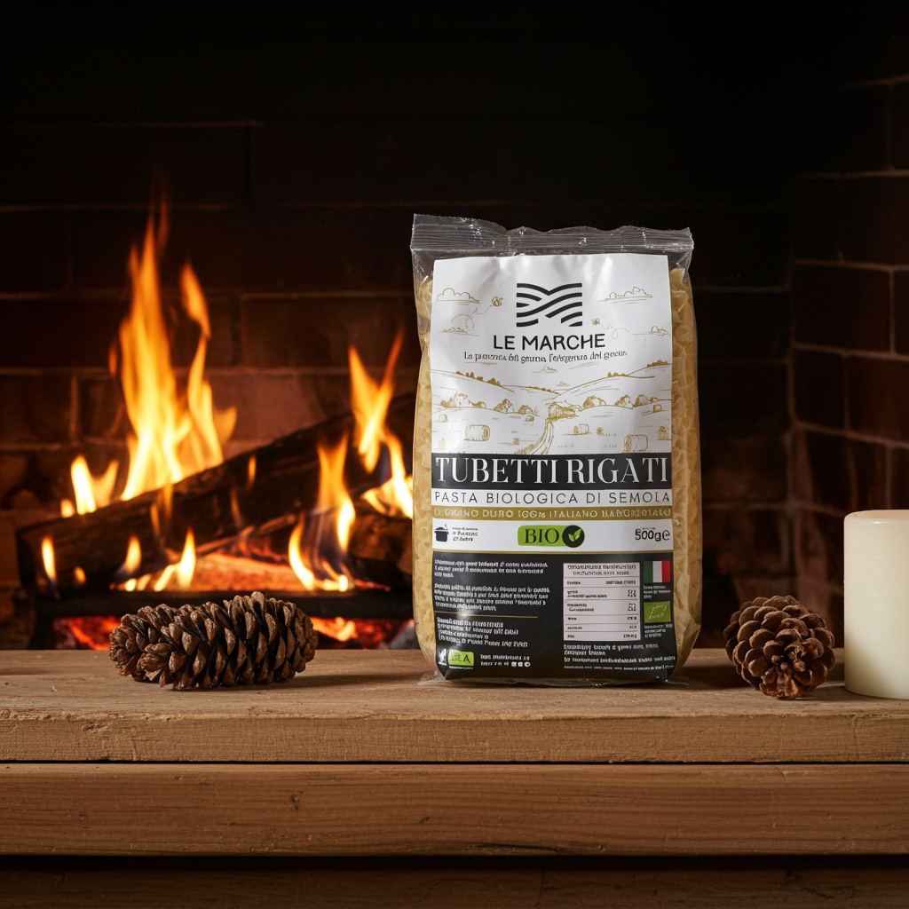 
                  
                    Tubetti Rigati di Pasta Biologica Trafilata al Bronzo | Fabriano
                  
                