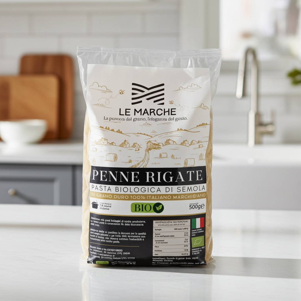 
                  
                    Penne rigate biologiche - Pasta artigianale biologica
                  
                