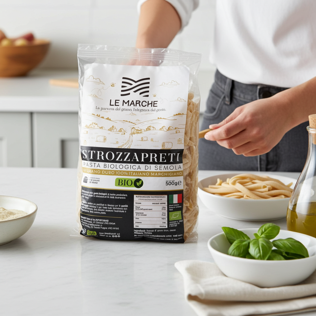 
                  
                    Strozzapreti biologici - Pasta artigianale biologica
                  
                