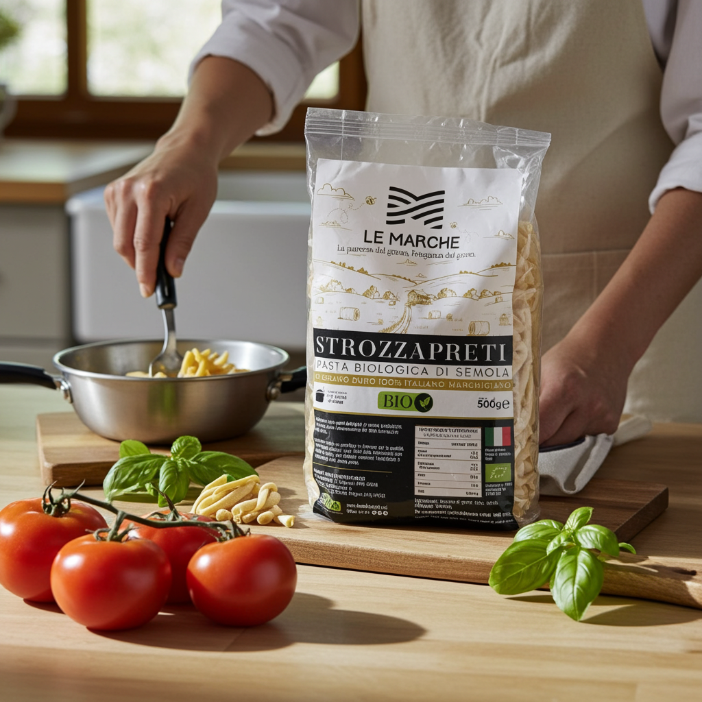 
                  
                    Strozzapreti biologici - Pasta artigianale biologica
                  
                